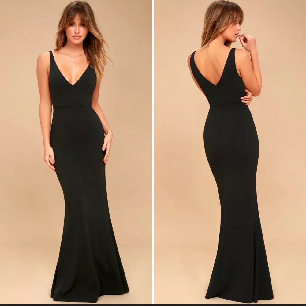 Mermaid lulu’s black dress